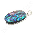 Duży wisior Abalone Srebro 925