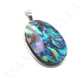 Wisiorek srebrny Muszla Abalone