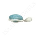 Wisiorek z Kamieniem Larimar