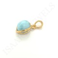 Wisiorek z Kamieniem Larimar