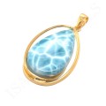Duży wisior Larimar Unikat