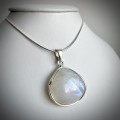 Zawieszka z Kamieniem Naturalnym Moonstone