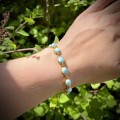 błękitne kamienie naturalne larimar