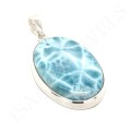 Wisior z Kamieniem Naturalnym Larimar