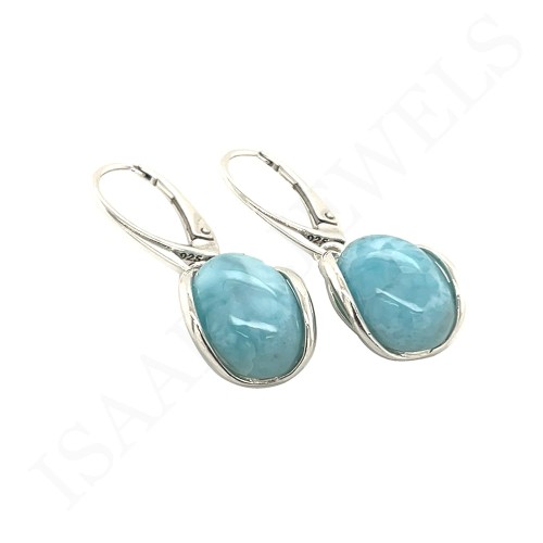 kolczyki larimar