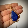 Naturalny Lapis Lazuli Wisiorek